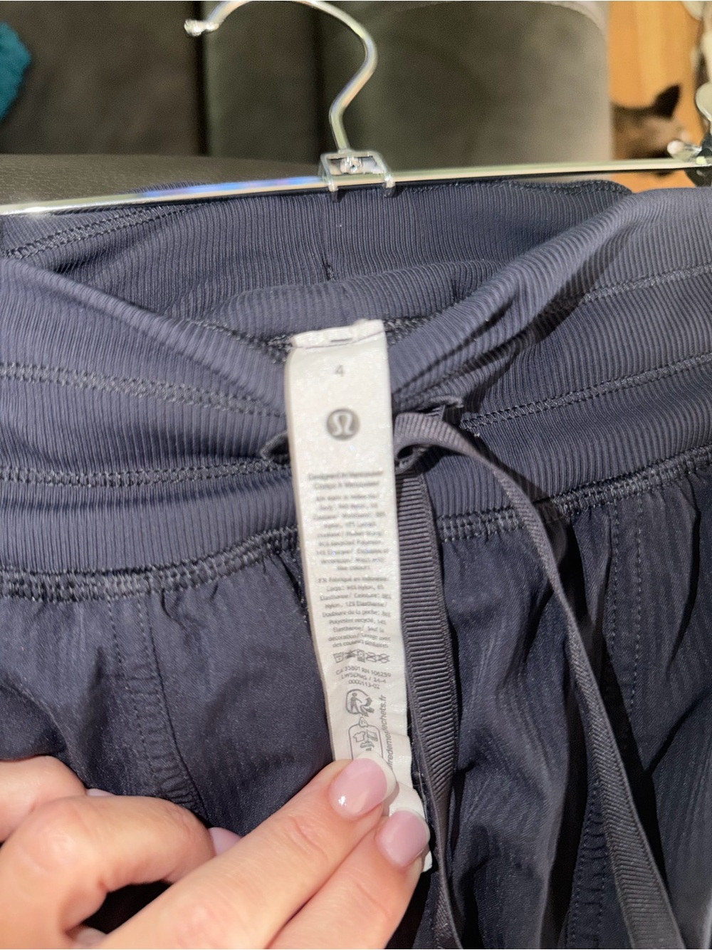 lululemon athletica Men’s Navy Drawstring Joggers